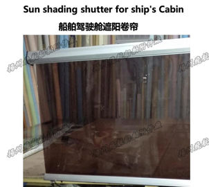 Ship cockpit sunshade roller blind - cockpit filter sunscreen insulation sunshade roller blinds