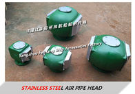 Marine oil tank stainless steel air pipe head, oil tank stainless steel venting cap