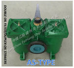 Fuel delivery pump double oil filter, oil pressure pump double oil filterAS80 CB/T425-1994