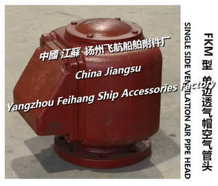 CB/T3594-1994 single side venting air pipe head, FKM type float air pipe head