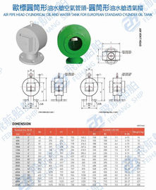 About Marine Cylindrical Air Head / Marine Disc Type Venting Cap Replacement Instructions / Ordering Information