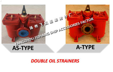 FUEL OIL PUMP SUCTION FILTER DUPLEX STRAINER MODEL:A80-0.75/0.26 CB/T425-94