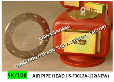 JIS F3012 buoy type sewage tank breathable cap 10K-100A, Japanese standard 10K marine oil tank air pipe head