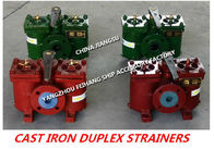 Duplex Oil Filter-Cast Iron Duplex Coarse Oil Filter-Duplex Fuel Filter AS16040 CB/T425-1994