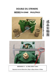 CB/T425-1994 fuel line, oil line dedicated double crude oil filter AS40 PN16