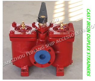 Fuel oil separator outlet double crude oil filter AS16040-0.40/0.22 CB/T425-94