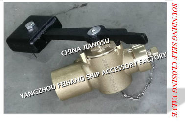 SOUNDING SELF CLOSING VALVE,SELF CLOSING SHPRT SUONDING PIPE CB/T3778-1999