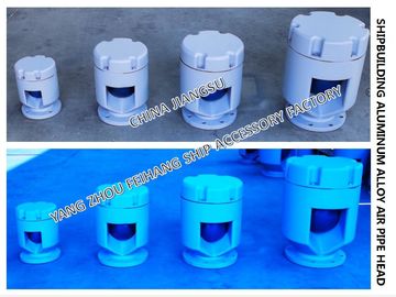 The components of aluminum alloy air pipe head and aluminum alloy breathable cap for shipbuilding are as follows