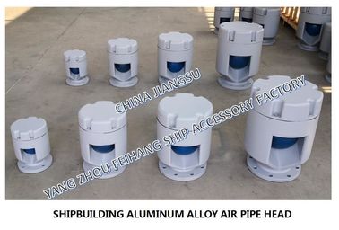 The components of aluminum alloy air pipe head and aluminum alloy breathable cap for shipbuilding are as follows