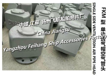 Professional production of marine fuel tank unilateral air pipe head FKM-125A CB/T3594-94