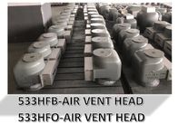 Yangzhou Feihang Ship Accessories Factory specializes in the production of -533HF oil-water tank air pipe head, oil-wate