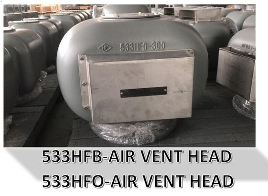 LOG ROOM AIR VENTHEAD NO.533HFB-200A OILY WATER TANK AIR PIPE HEAD NO.533HFB-250A