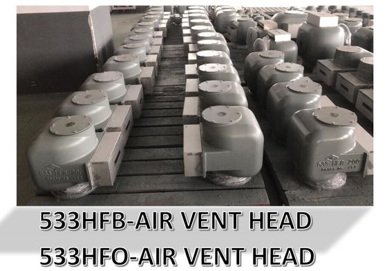 LOG ROOM AIR VENTHEAD NO.533HFB-200A OILY WATER TANK AIR PIPE HEAD NO.533HFB-250A