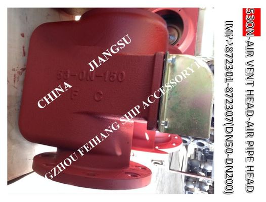 IMPA872314-COFFERDAM TANK AIR PIPE HEAD 53BN-200A,IMPA872314-53BN--200A AIR VENT HEAD FOR OVERFLOW TANK