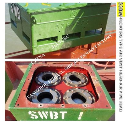 MULTI-FLOAT AIR TUBE HEAD FOR SHIPBUILDING MODEL:53B/53BW