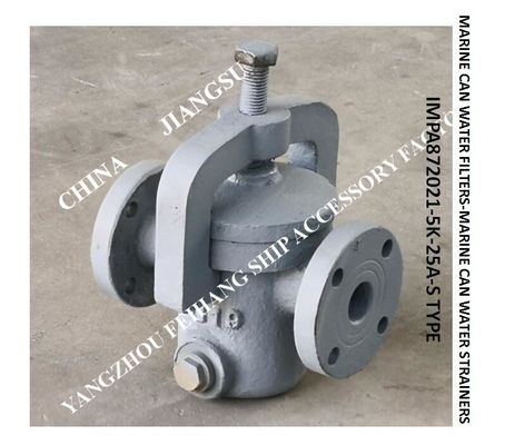 Bulk sea water pump imported Japanese standard straight-through cylindrical sea water filter JIS 5K-25A S-TYPE