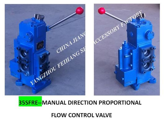 35SFRE-MO15-H3 marine manual proportional valve, marine manual proportional flow directional valve