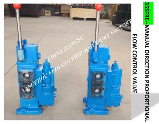 Manual proportional valve for shipbuilding, manual proportional flow directional valve for ship 35SFRE-MY15-H3