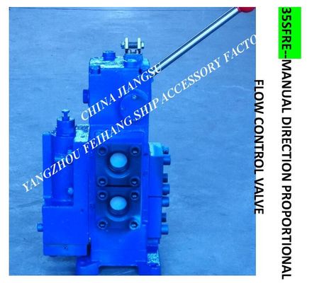 35SFRE-MO20-H3 Manual proportional valve for shipbuilding, manual proportional flow directional valve for ship