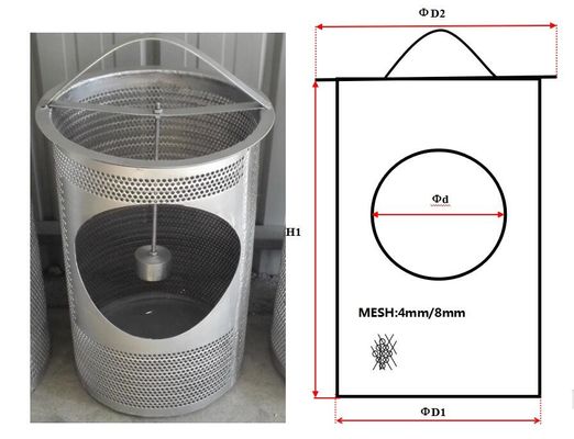 Shipbuilding-Marine Sea Chest Filter-Bottom door filter element