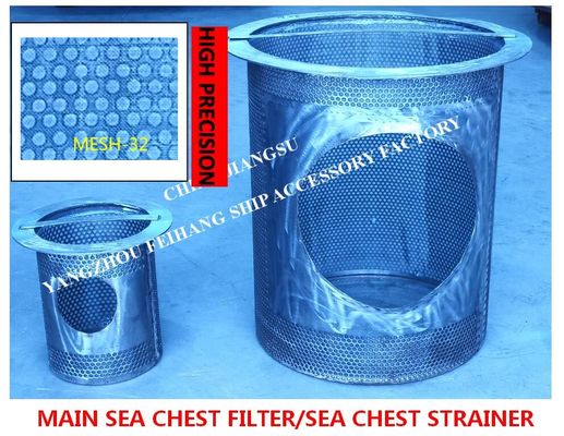 Shipbuilding-Marine Sea Chest Filter-Bottom door filter element