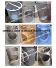 stainless steel Filter Element for Marine Can Water Filter,Sea Chest Filter/Sea Water Filter