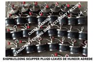 IMPA232483-50ON-80 SHIPBUILDING stainless steel  SCUPPER PLUGS-LIAVES DE HUNDIR ADREDE