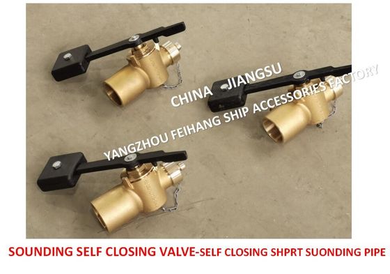 SOUNDING SELF-CLOSING VALVE IS CALLED SELF-CLOSING VALVE WITH SOUNDING CAP AND TEST COCK