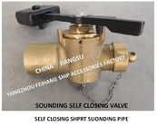 SOUNDING SELF-CLOSING VALVE IS CALLED SELF-CLOSING VALVE WITH SOUNDING CAP AND TEST COCK