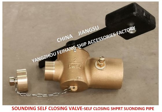 SOUNDING SELF-CLOSING VALVE IS CALLED SELF-CLOSING VALVE WITH SOUNDING CAP AND TEST COCK