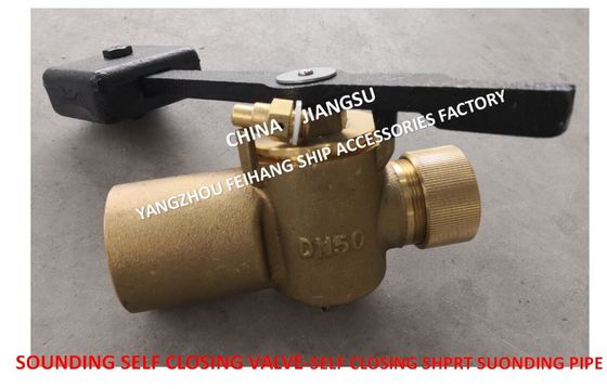 SOUNDING SELF-CLOSING VALVE IS CALLED SELF-CLOSING VALVE WITH SOUNDING CAP AND TEST COCK