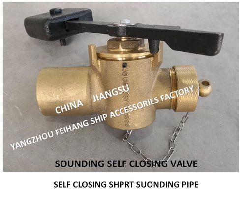 High-quality marine sounding self-closing valve-marine self-closing measuring pipe head FH-40 CB/T3778-99