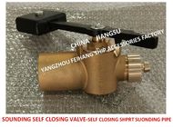 CB/T3778-1999 marine sounding self-closing valve, marine bronze sounding self-closing valve