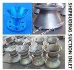 Stainless steel suction port for marine sewage well-stainless steel water tank suction port AS50 CB/T4203-2013