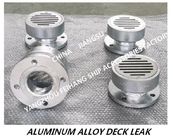 Made in China-SA type water-sealed marine aluminum alloy deck water leak-aluminum alloy marine floor drain CB/T3885-2014