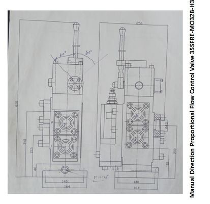 MADE IN CHINA-MARINE MANUAL PROPORTIONAL VALVE 35SFRE-MO32B-H3 OPERATION OF WINDLASS AND WINCHES