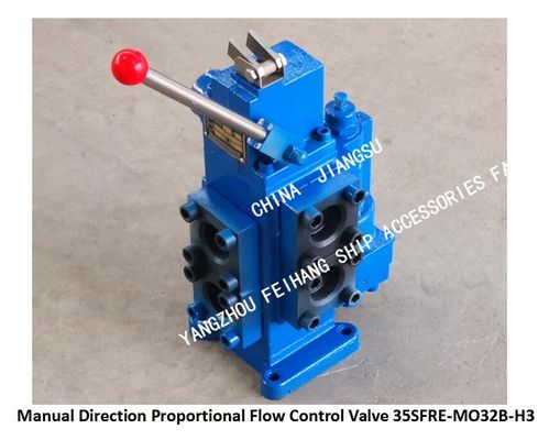 Marine manual proportional flow compound valve 35SFRE-MO32B-H3 OPERATION OF WINDLASS AND WINCHES