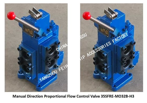 Marine manual proportional flow compound valve 35SFRE-MO32B-H3 OPERATION OF WINDLASS AND WINCHES