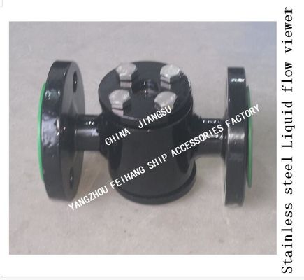 Made in China-Flange Stainless Steel Flow Observer JS4020 CB/T422-1993