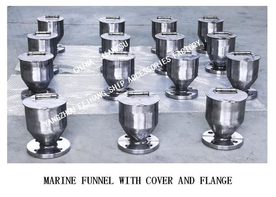 Professional Production: Marine Funnel With Cover And Flange Model: DS32 Q/DS 5515-2006-Yangzhou Feihang Ship Accessorie