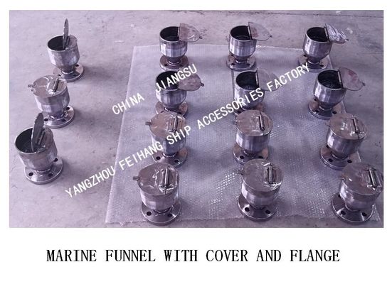 Professional Production: Marine Funnel With Cover And Flange Model: DS32 Q/DS 5515-2006-Yangzhou Feihang Ship Accessorie