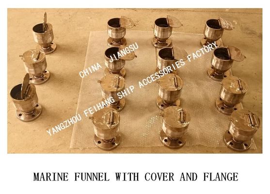 Professional Production: Marine Funnel With Cover And Flange Model: DS32 Q/DS 5515-2006-Yangzhou Feihang Ship Accessorie