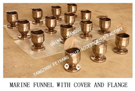 Professional Production: Marine Funnel With Cover And Flange Model: DS32 Q/DS 5515-2006-Yangzhou Feihang Ship Accessorie