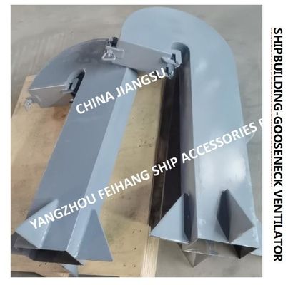 Made in China-AB type welded round gooseneck ventilator with nominal diameter of DN150 and air duct thickness t=6