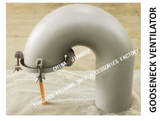 Made in China-AB type welded round gooseneck ventilator with nominal diameter of DN150 and air duct thickness t=6