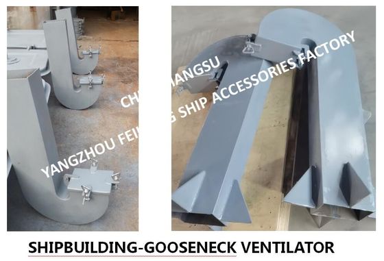 Made in China-AB type welded round gooseneck ventilator with nominal diameter of DN150 and air duct thickness t=6