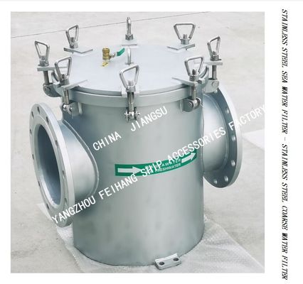 PIPELINE STAINLESS STEEL 304 BASKET FILTER-PIPELINE BASKET STAINLESS STEEL SEAWATER FILTER AS250 CB/T497-2012