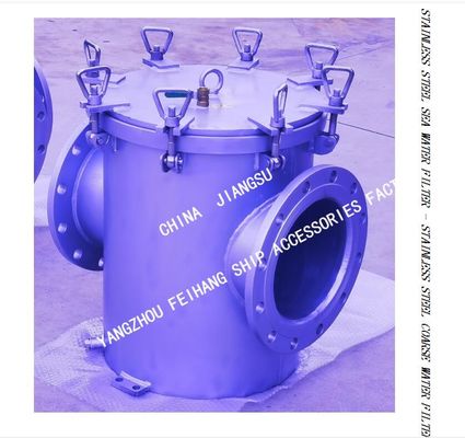 PIPELINE STAINLESS STEEL 304 BASKET FILTER-PIPELINE BASKET STAINLESS STEEL SEAWATER FILTER AS250 CB/T497-2012