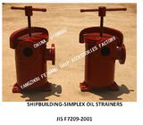 JIS F7209-2001 SHIPBUILDING-SIMPLEX OIL STRAINERS，FLANGE CAST IRON SINGLE OIL FILTER