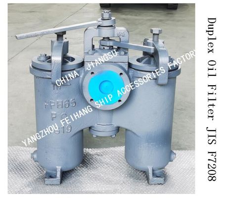 DUPLEX OIL FILTER  FOR LIGHT DIESEL OIL TRANSFER PUMP DUPLEX FH-65A H-TYPE JIS F7208